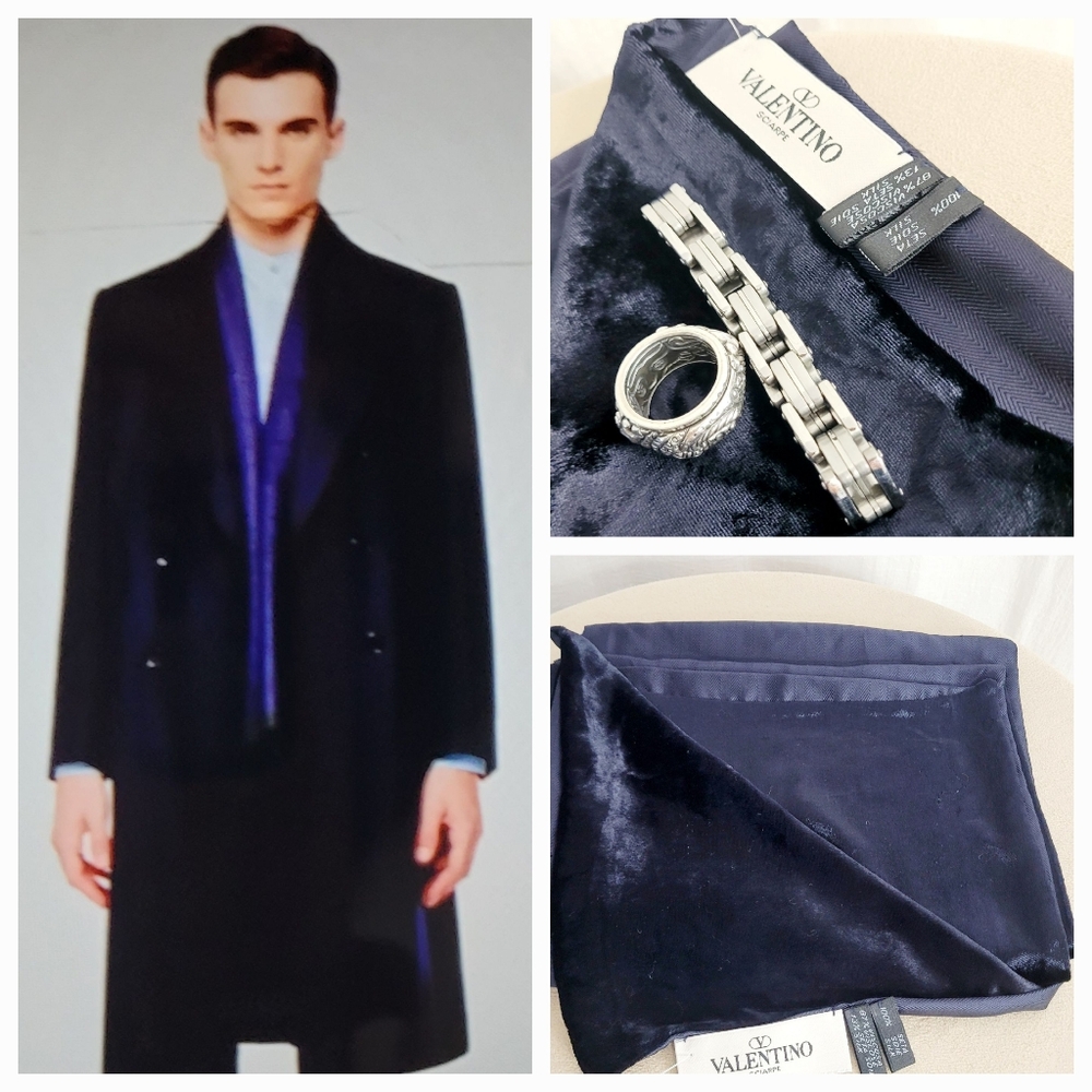 Valentino TUXEDO Scarf